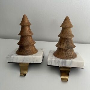 Christmas tree stocking holders (set of 2)